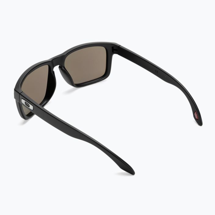Oakley Holbrook matte black/prizm sapphire polarized sunglasses 2