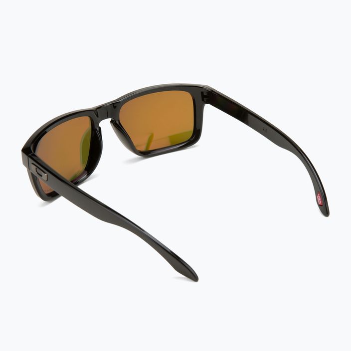 Oakley Holbrook polished black/prizm ruby polarized sunglasses 0OO9102 2