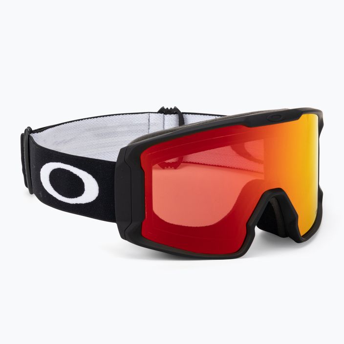 Oakley Line Miner matte black/prizm snow torch iridium ski goggles OO7093-04