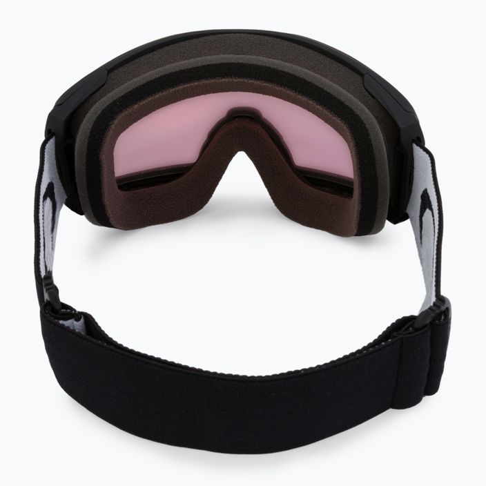 Oakley Line Miner matte black/prizm snow hi pink iridium ski goggles OO7093-06 3