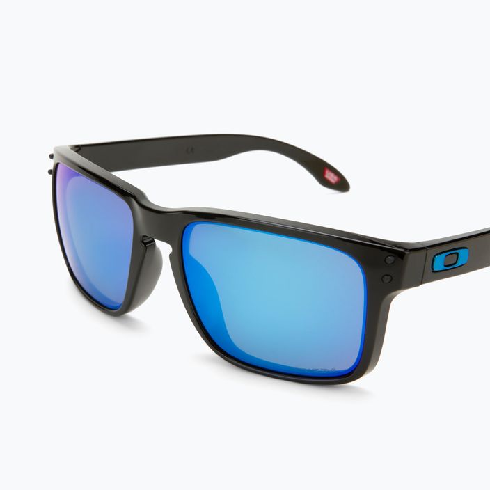 Oakley Holbrook polished black/prizm sapphire sunglasses 0OO9102 5