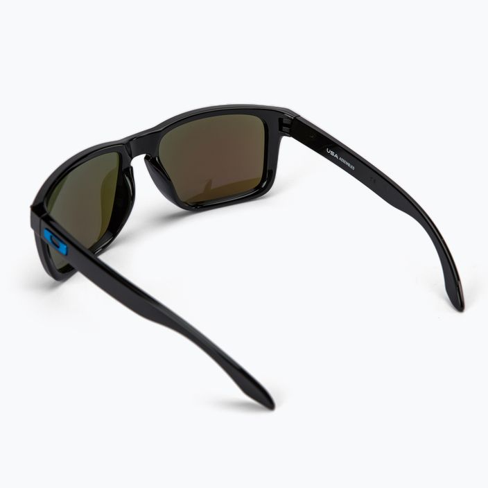 Oakley Holbrook XL polished black/prizm sapphire sunglasses 0OO9417 2