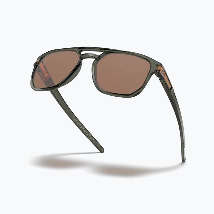 Oakley Latch Beta olive ink/prizm tungsten sunglasses 0OO9436 10