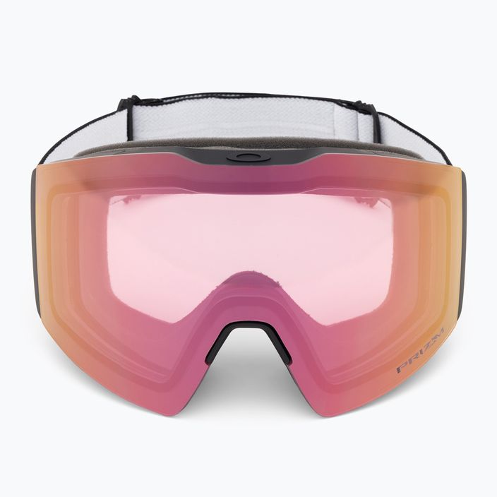Oakley Fall Line matte black/prizm snow hi pink ski goggles 2