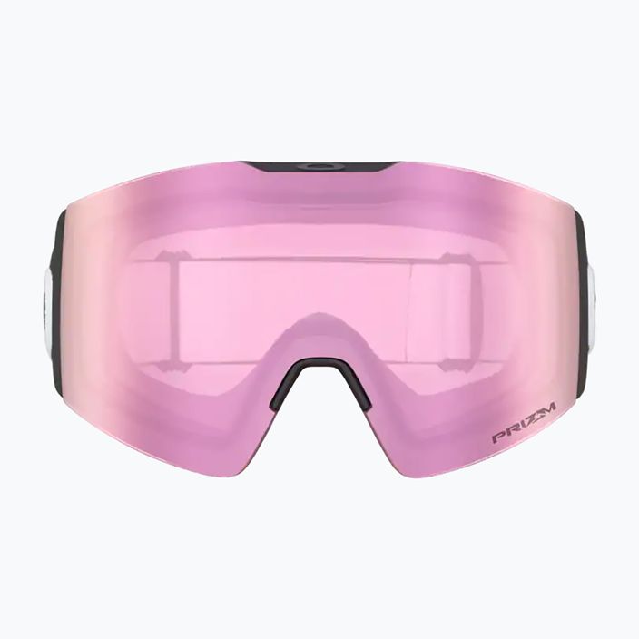 Oakley Fall Line matte black/prizm snow hi pink ski goggles 6