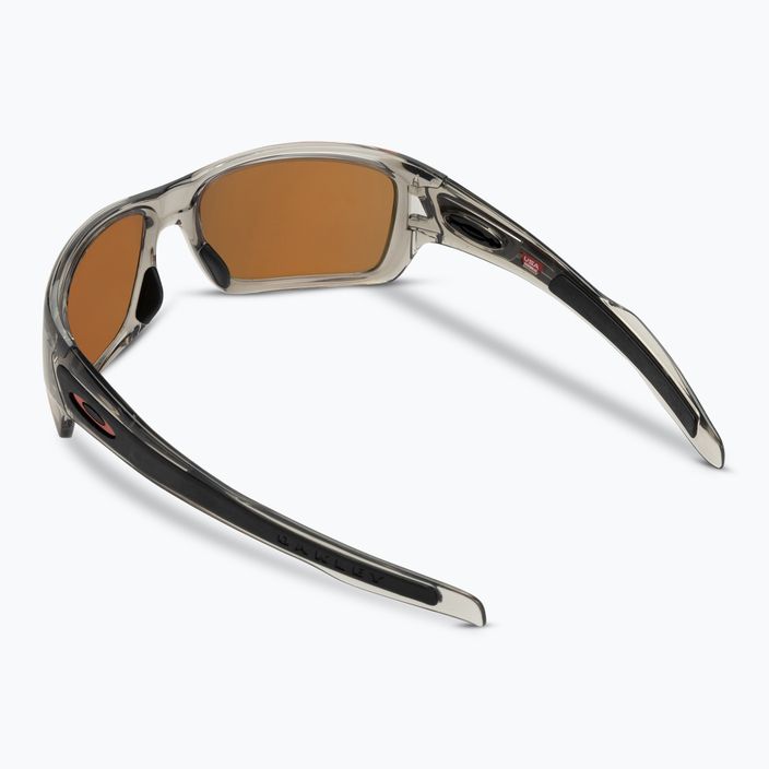Oakley Turbine grey ink/prizm ruby polarized sunglasses 2