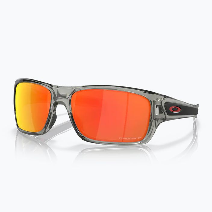 Oakley Turbine grey ink/prizm ruby polarized sunglasses 6