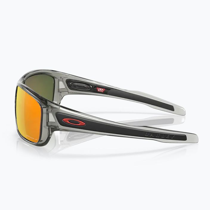 Oakley Turbine grey ink/prizm ruby polarized sunglasses 8