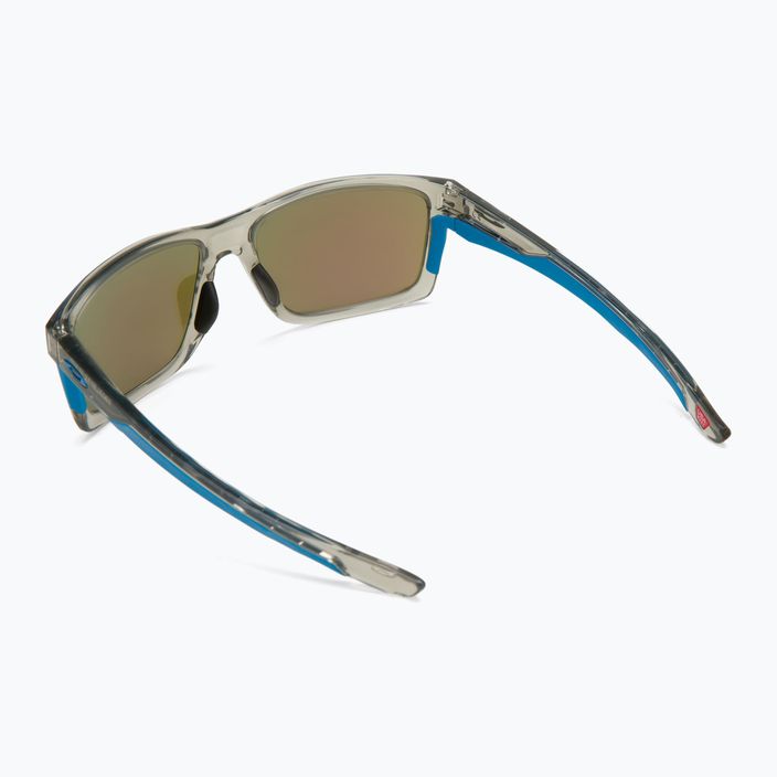 Oakley Mainlink XL grey ink/prizm sapphire sunglasses 0OO9264 2