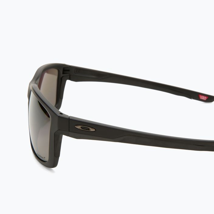 Oakley Mainlink XL matte black/prizm black polarized sunglasses 0OO9264 4