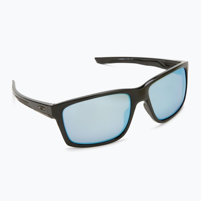 Oakley Mainlink XL polished black/prizm deep water polarized sunglasses 0OO9264