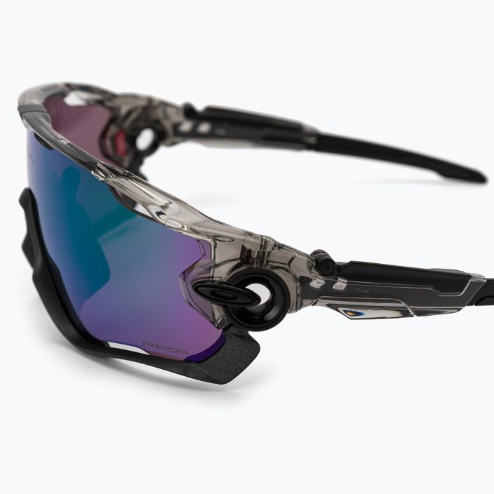 Oakley Jawbreaker grey ink/prizm road jade cycling glasses 0OO9290 4
