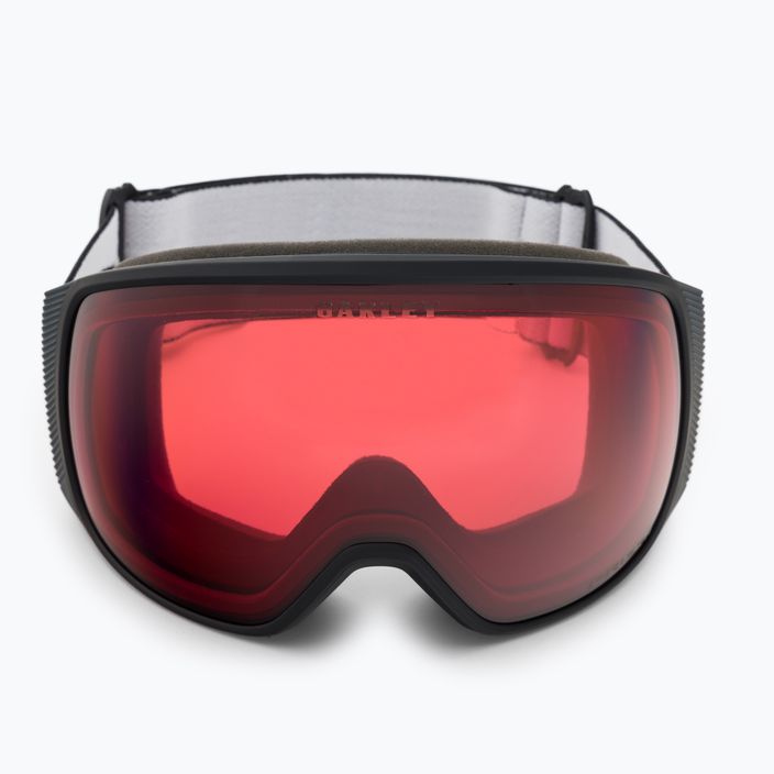Oakley Flight Tracker matte black/prizm snow rose ski goggles OO7104-05 2
