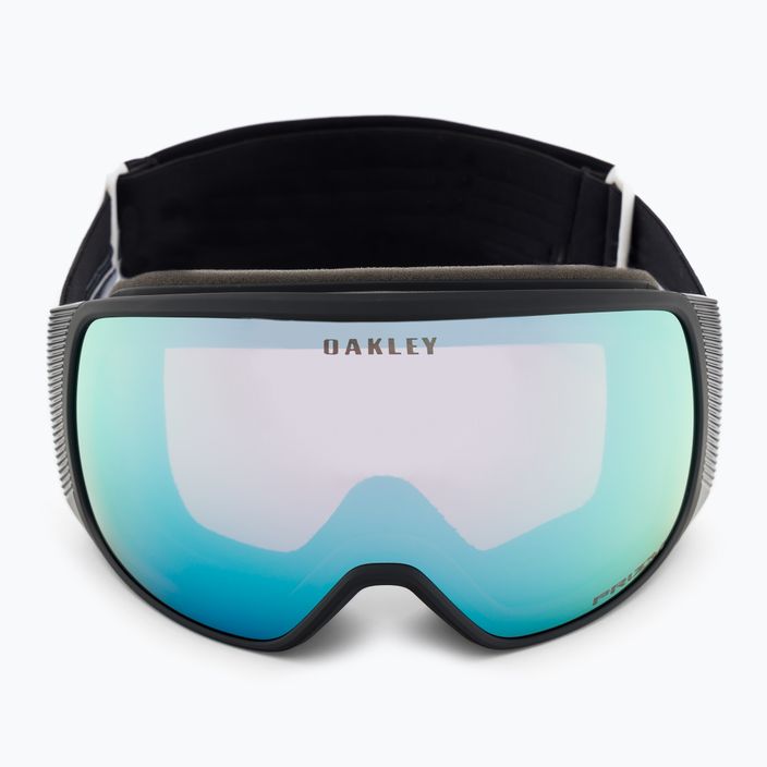 Oakley Flight Tracker factory pilot black/prizm snow sapphire iridium ski goggles OO7104-08 2