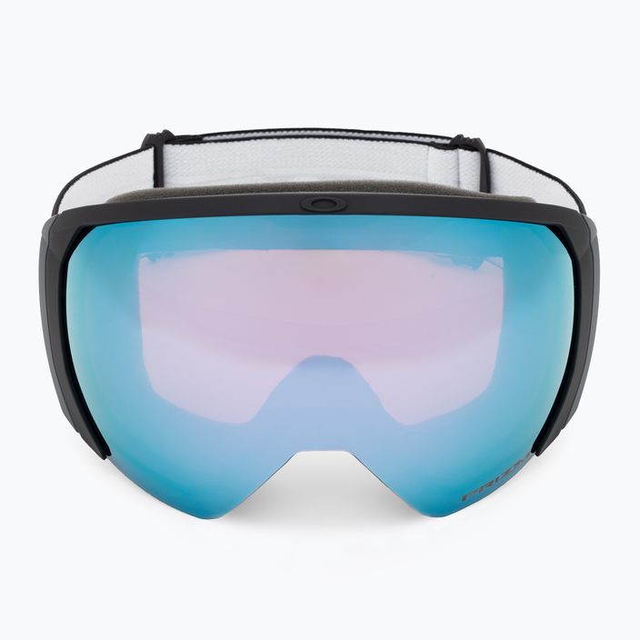 Oakley Flight Path matte black/prizm snow sapphire iridium ski goggles 2