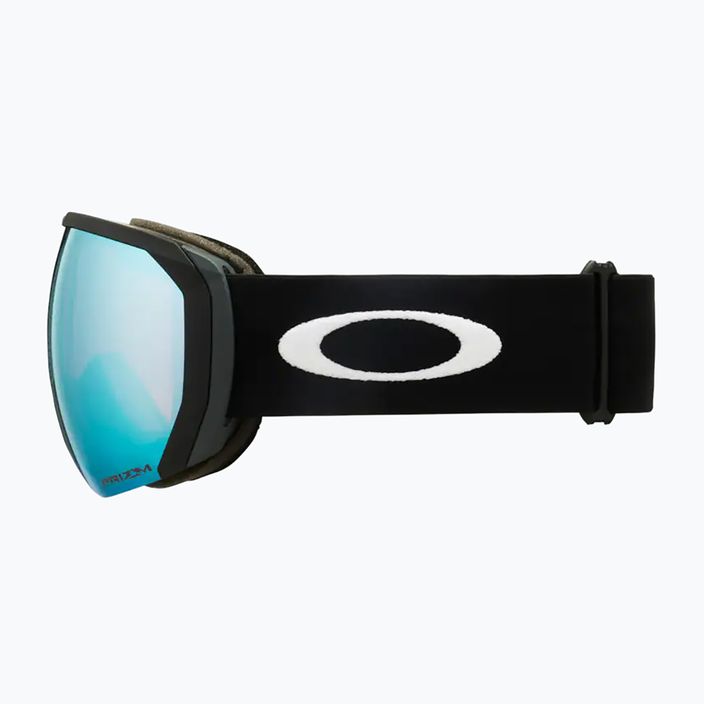 Oakley Flight Path matte black/prizm snow sapphire iridium ski goggles 8