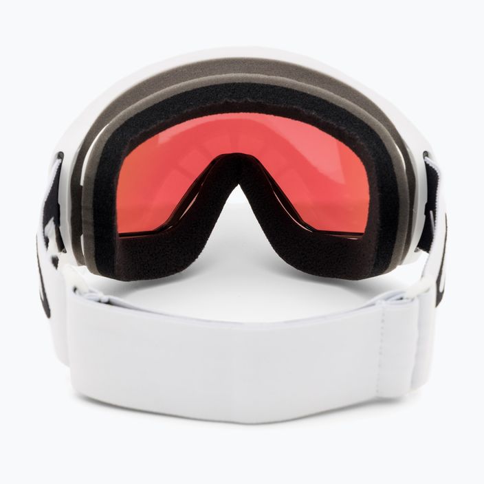 Oakley Flight Path matte white/prizm snow jade iridium ski goggles OO7110-10 3
