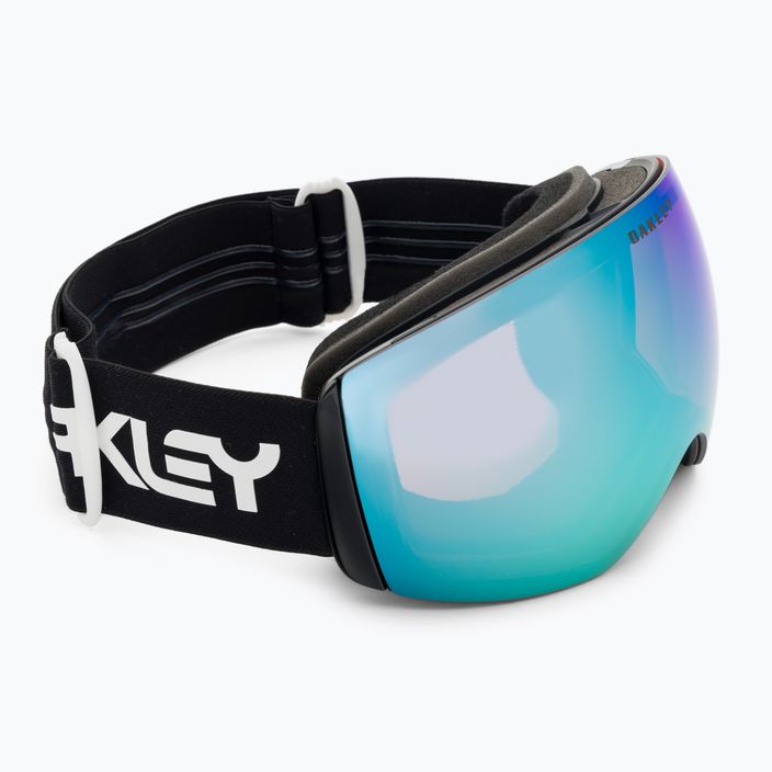 Oakley Flight Deck factory pilot black/prizm snow sapphire iridium ski goggles OO7050-83