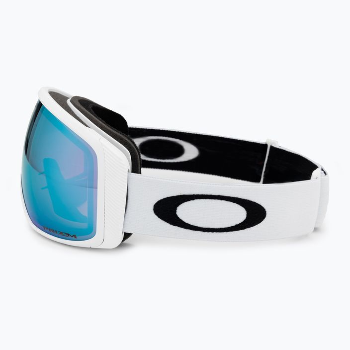 Oakley Flight Tracker ski goggles matte white/prizm snow sapphire iridium 4