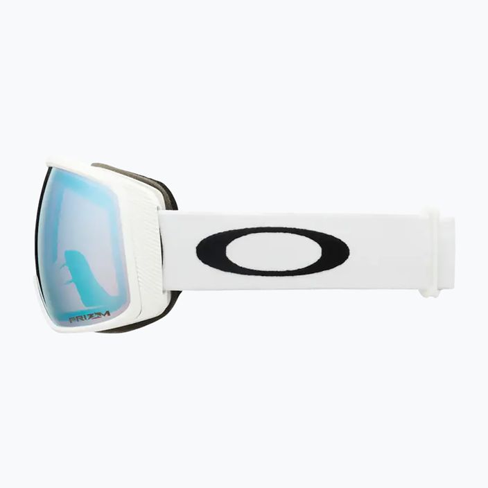 Oakley Flight Tracker ski goggles matte white/prizm snow sapphire iridium 8