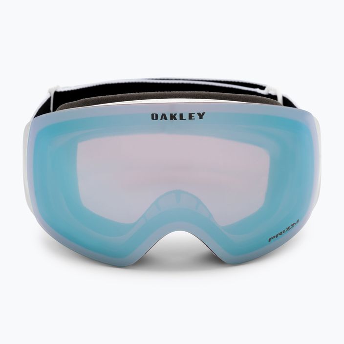 Oakley Flight Deck matte white/prizm snow sapphire iridium ski goggles OO7064-A0 2