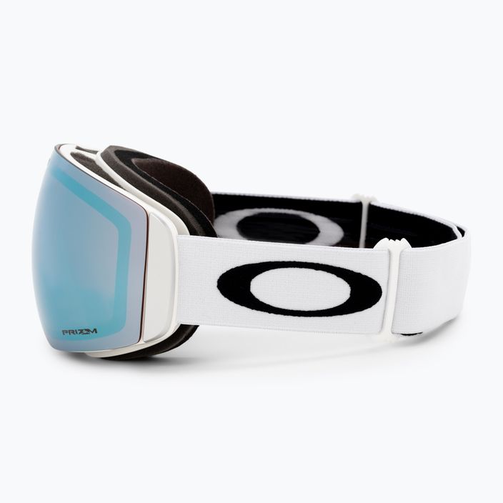 Oakley Flight Deck matte white/prizm snow sapphire iridium ski goggles OO7064-A0 4