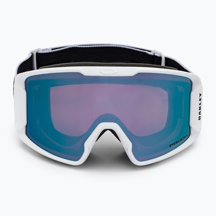 Oakley Line Miner matte white/prizm snow sapphire iridium ski goggles OO7093-41 2