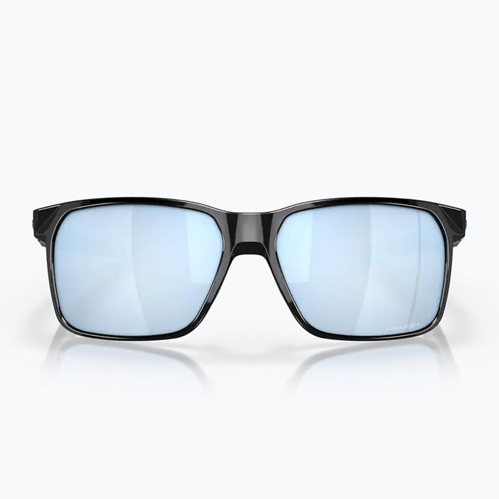 Oakley Portal X sunglasses polished black/prizm deep water polarized 7
