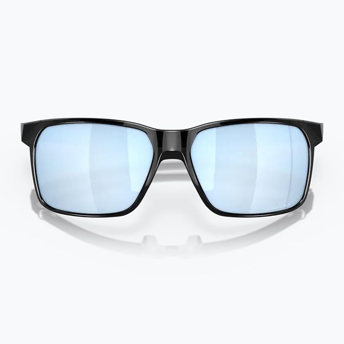 Oakley Portal X sunglasses polished black/prizm deep water polarized 10