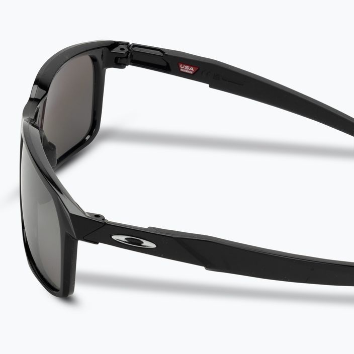 Oakley Portal X polished black/prizm black polarized sunglasses 4