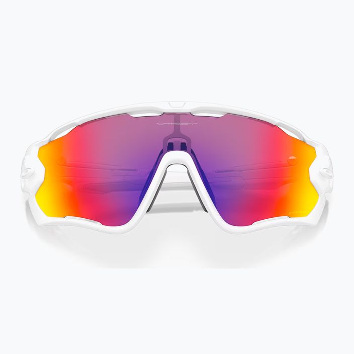 Oakley Jawbreaker sunglasses polished white/prizm road 5