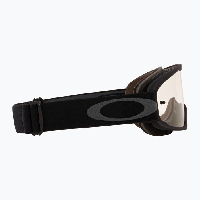 Oakley O Frame 2.0 Pro MTB cycling goggles black gunmetal/clear 2