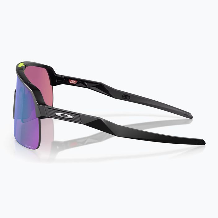 Oakley Sutro Lite matte black/prizm road jade sunglasses 3