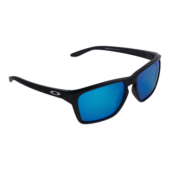 Oakley Sylas matte black/prizm sapphire polarized sunglasses 0OO9448
