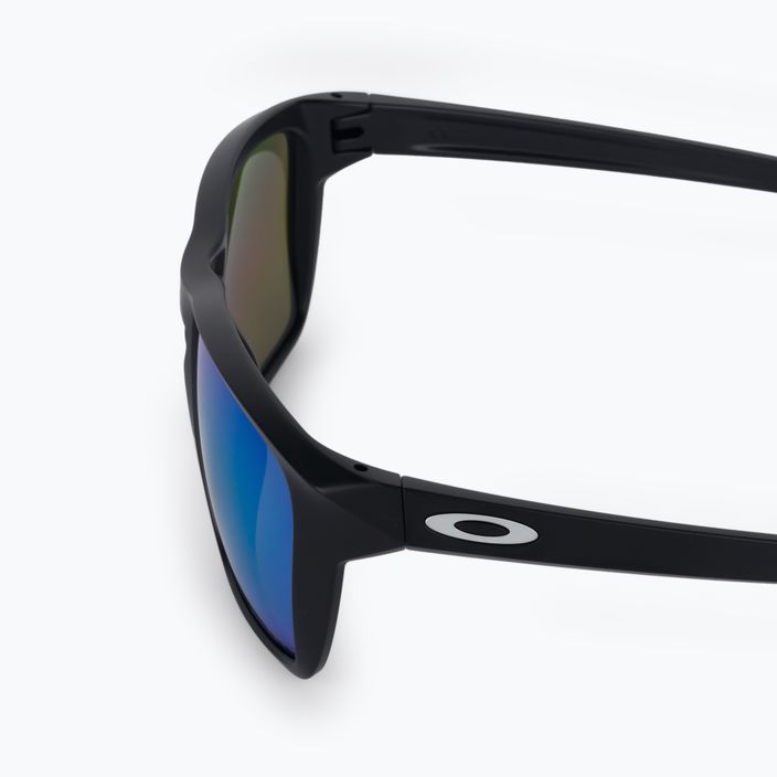 Oakley Sylas matte black/prizm sapphire polarized sunglasses 0OO9448 4