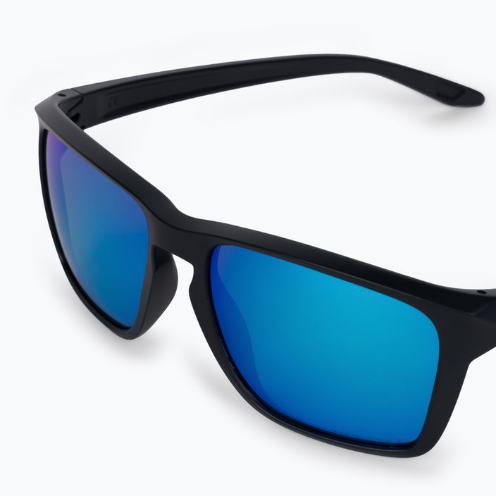 Oakley Sylas matte black/prizm sapphire polarized sunglasses 0OO9448 5
