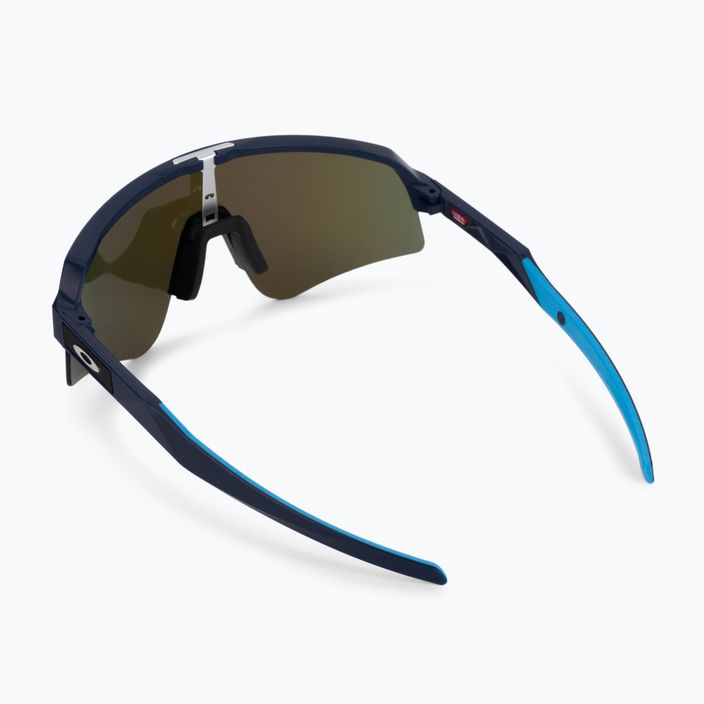 Oakley Sutro Lite Sweep matte navy/prizm sapphire cycling glasses 0OO9465 2
