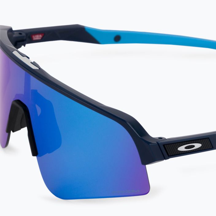 Oakley Sutro Lite Sweep matte navy/prizm sapphire cycling glasses 0OO9465 5