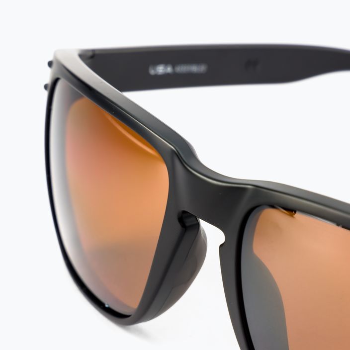 Oakley Holbrook XL matte black/prizm tungsten sunglasses 0OO9417 4