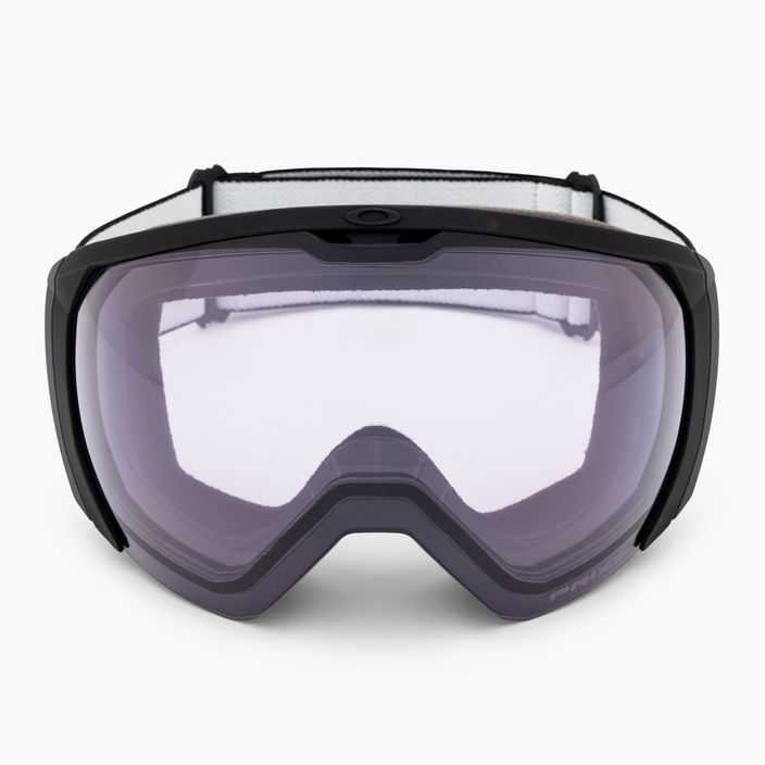 Oakley Flight Path matte black/prizm snow clear ski goggles 2
