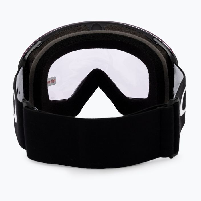 Oakley Flight Deck matte black/prizm snow clear ski goggles OO7050-97 3