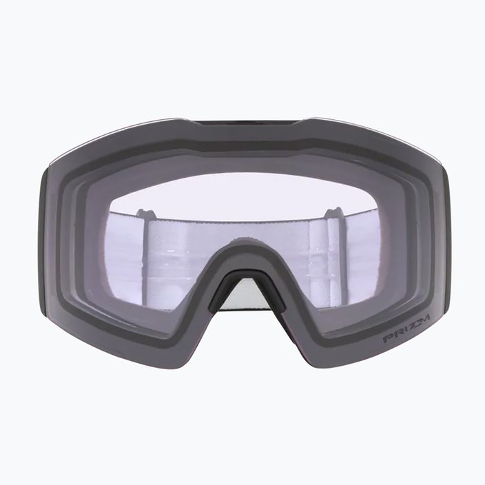 Oakley Fall Line matte black/prizm snow clear ski goggles 6
