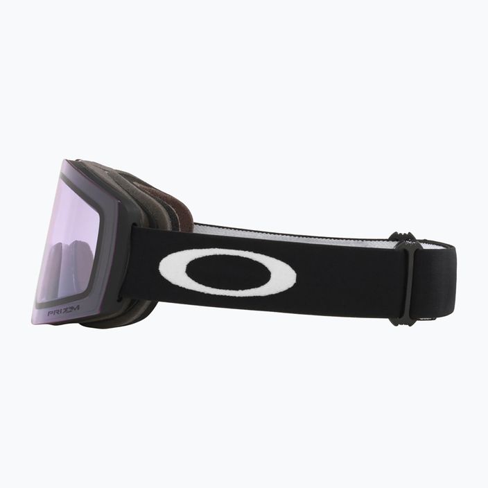 Oakley Fall Line matte black/prizm snow clear ski goggles 8