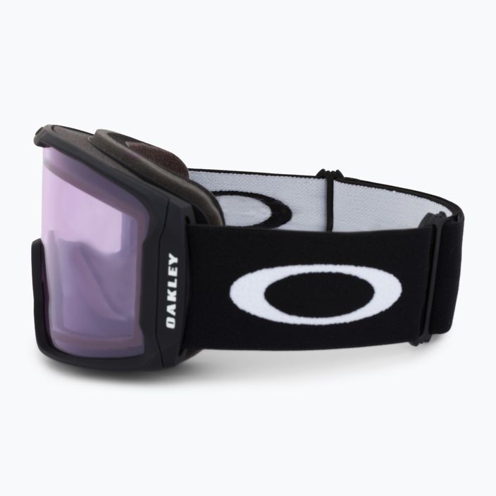 Oakley Line Miner matte black/prizm snow clear ski goggles OO7070-88 4