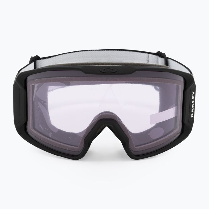 Oakley Line Miner matte black/prizm snow clear ski goggles OO7093-46 2
