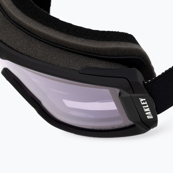Oakley Line Miner matte black/prizm snow clear ski goggles OO7093-46 5