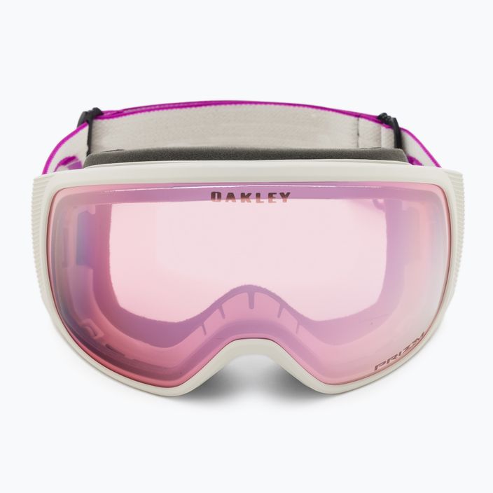 Oakley Flight Tracker matte ultra purple/prizm snow hi pink iridium ski goggles OO7105-47 2