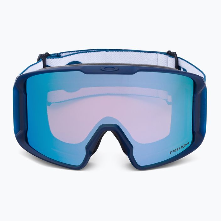 Oakley Line Miner matte poseidon/prizm snow sapphire iridium ski goggles OO7070-92 2