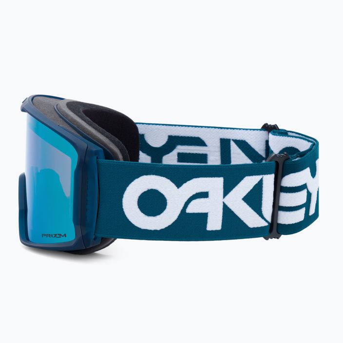 Oakley Line Miner matte poseidon/prizm snow sapphire iridium ski goggles OO7070-92 4