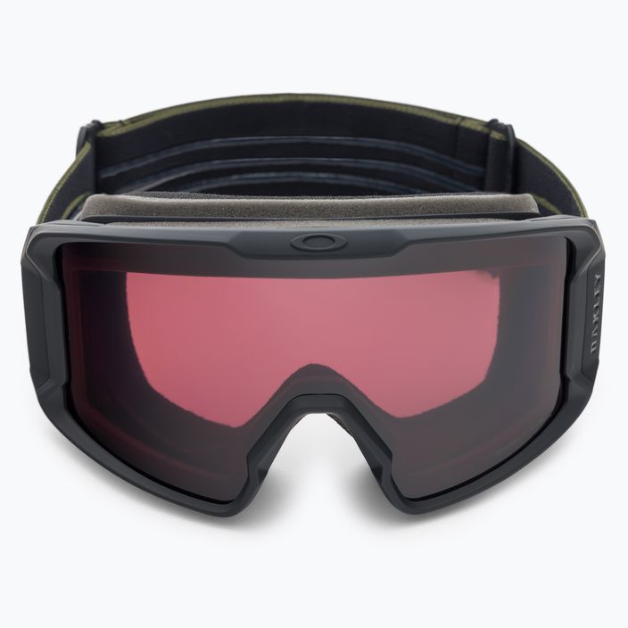 Oakley Line Miner matte dark brush/prizm snow dark grey ski goggles OO7070-96 2